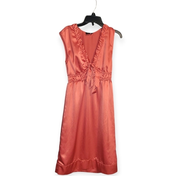 Max & Cleo Dresses & Skirts - Max & Cleo Coral Midi Shift Dress